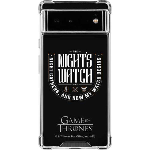 Game of Thrones: The Nights Watch Google Pixel 6 Clear Case